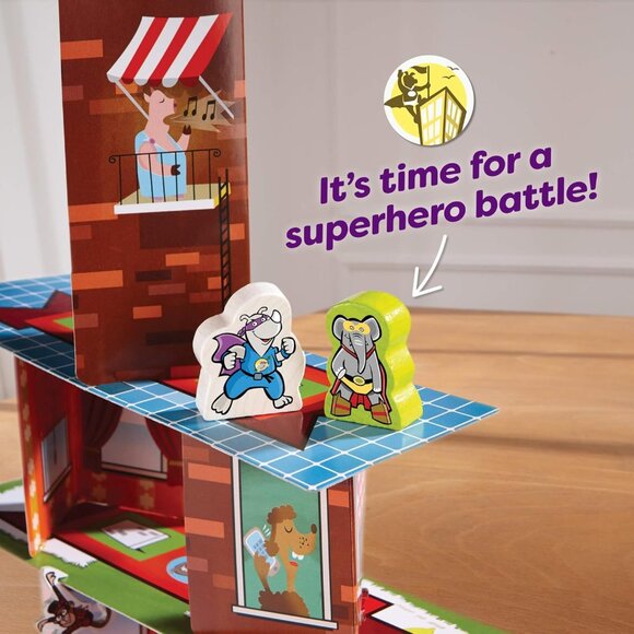 New in Box-Rhino Hero - Super Battle 3D-Stacking Game- (MULTILINGUE) Age 5+ - Picture 9 of 16
